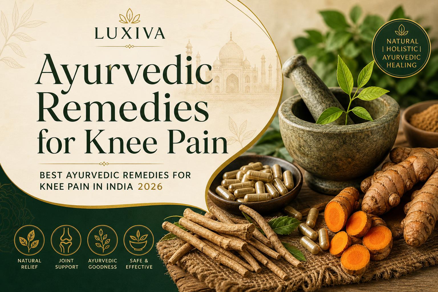 Best Ayurvedic Remedies for Knee Pain in India (2026 Guide)